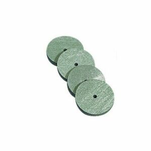 Полир ПН д/металлов резиновый 22*3.5мм (диски зеленые, штука) # 43310 BEGO